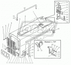 80-8401080 Решетка радиатора нижняя (под круглые фары) МТЗ-80,82 МТЗ РУП